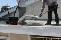 Shimpling flat roofing repair